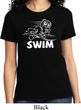 Ladies White Penguin Power Swim T-shirt