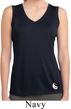 Ladies Yin Yang Patch Bottom Print Sleeveless Moisture Wicking Tee