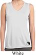 Ladies Yin Yang Patch Bottom Print Sleeveless Moisture Wicking Tee