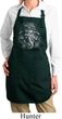 Ladies Yoga Apron 3D Ganesha Darks Full Length Apron with Pockets