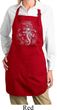 Ladies Yoga Apron 3D Ganesha Darks Full Length Apron with Pockets
