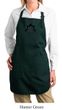 Ladies Yoga Apron Black Namaste Lotus Full Length Apron with Pockets