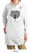 Ladies Yoga Apron Black Tree Pose Full Length Apron with Pockets