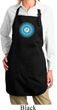 Ladies Yoga Apron Blue Vishuddha Full Length Apron with Pockets