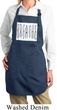 Ladies Yoga Apron Breathe Full Length Apron with Pockets