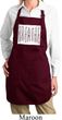 Ladies Yoga Apron Breathe Full Length Apron with Pockets