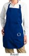 Ladies Yoga Apron Enso Bottom Print Full Length Apron with Pockets