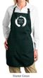 Ladies Yoga Apron Enso Happiness Full Length Apron with Pockets