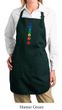 Ladies Yoga Apron Floral Chakras Full Length Apron with Pockets