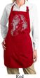 Ladies Yoga Apron Ganesha Profile Full Length Apron with Pockets