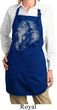 Ladies Yoga Apron Ganesha Profile Full Length Apron with Pockets