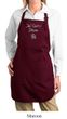 Ladies Yoga Apron Jai Guru Deva Full Length Apron with Pockets