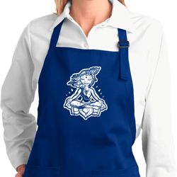 Ladies Yoga Apron Krishna Full Length Apron with Pockets Ladies Yoga Apron Krishna Full Length Apron with Pockets