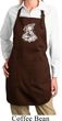 Ladies Yoga Apron Krishna Full Length Apron with Pockets
