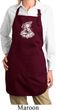 Ladies Yoga Apron Krishna Full Length Apron with Pockets