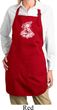 Ladies Yoga Apron Krishna Full Length Apron with Pockets