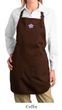 Ladies Yoga Apron Layered Flower Patch Full Length Apron with Pockets