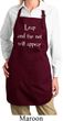 Ladies Yoga Apron Leap Full Length Apron with Pockets