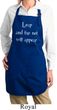 Ladies Yoga Apron Leap Full Length Apron with Pockets