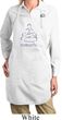 Ladies Yoga Apron Namaste Lotus Pose Full Length Apron with Pockets