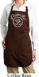 Ladies Yoga Apron Namaste Om Full Length Apron with Pockets