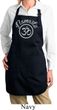 Ladies Yoga Apron Namaste Om Full Length Apron with Pockets