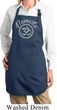 Ladies Yoga Apron Namaste Om Full Length Apron with Pockets