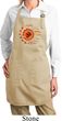 Ladies Yoga Apron Ohm Sun Full Length Apron with Pockets