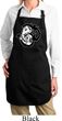 Ladies Yoga Apron Om Mashup Full Length Apron with Pockets