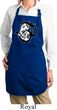 Ladies Yoga Apron Om Mashup Full Length Apron with Pockets