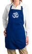Ladies Yoga Apron OM Tie Dye Full Length Apron with Pockets
