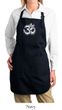 Ladies Yoga Apron OM Tie Dye Full Length Apron with Pockets