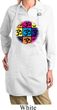 Ladies Yoga Apron Pop Art Om Full Length Apron with Pockets