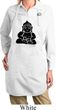 Ladies Yoga Apron Shadow Buddha Full Length Apron with Pockets