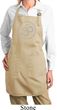 Ladies Yoga Apron Thin OM Full Length Apron with Pockets