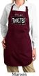 Ladies Yoga Apron Twisted Full Length Apron with Pockets