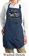 Ladies Yoga Apron Twisted Full Length Apron with Pockets