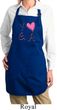 Ladies Yoga Apron Yoga Love Full Length Apron with Pockets