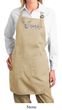Ladies Yoga Apron Yoga Spelling Full Length Apron with Pockets