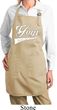 Ladies Yoga Apron Yogi University Full Length Apron with Pockets