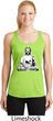 Ladies Yoga At Peace Buddha Dry Wicking Racerback