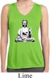 Ladies Yoga At Peace Buddha Dry Wicking Sleeveless Shirt