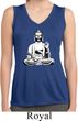 Ladies Yoga At Peace Buddha Dry Wicking Sleeveless Shirt