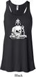 Ladies Yoga At Peace Buddha Flowy Racerback