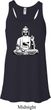 Ladies Yoga At Peace Buddha Flowy Racerback