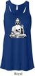 Ladies Yoga At Peace Buddha Flowy Racerback