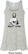 Ladies Yoga At Peace Buddha Flowy Racerback