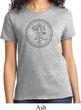 Ladies Yoga Circle Ganesha Black Print Shirt