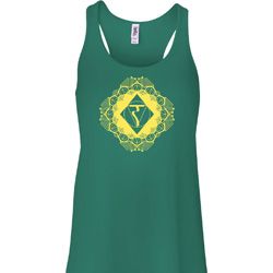 Ladies Yoga Diamond Manipura Flowy Racerback