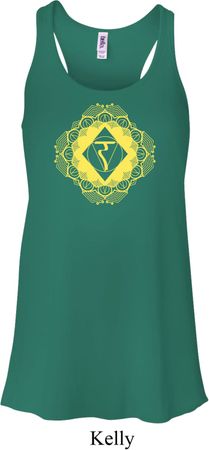 Ladies Yoga Diamond Manipura Flowy Racerback